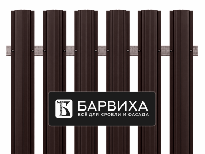 Штакетник УСИЛЕННЫЙ ПРЯМОЙ